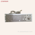 Clavier en acier inoxydable Vandal